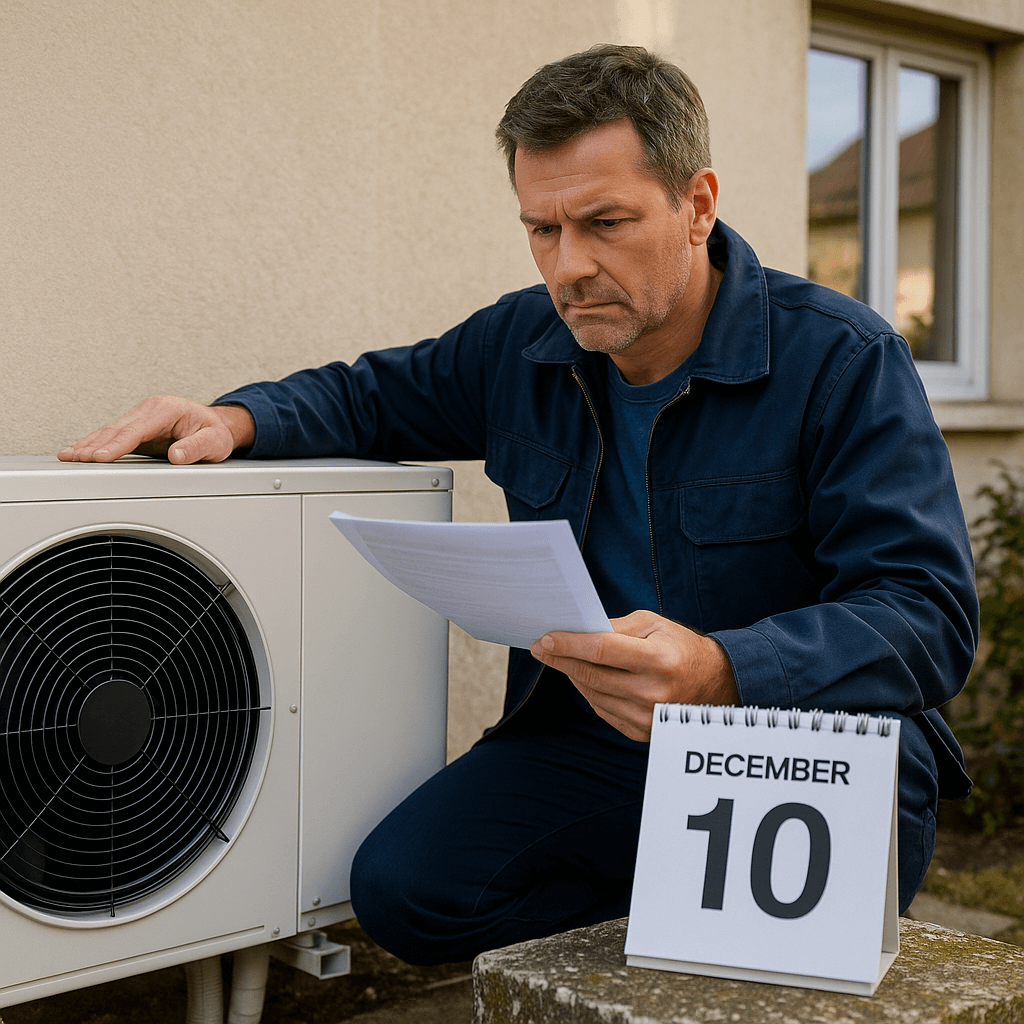 Fin de la Pompe à Chaleur à 1€ ? Nouvel Arrêté 2025 et Deadline du 1 Décembre