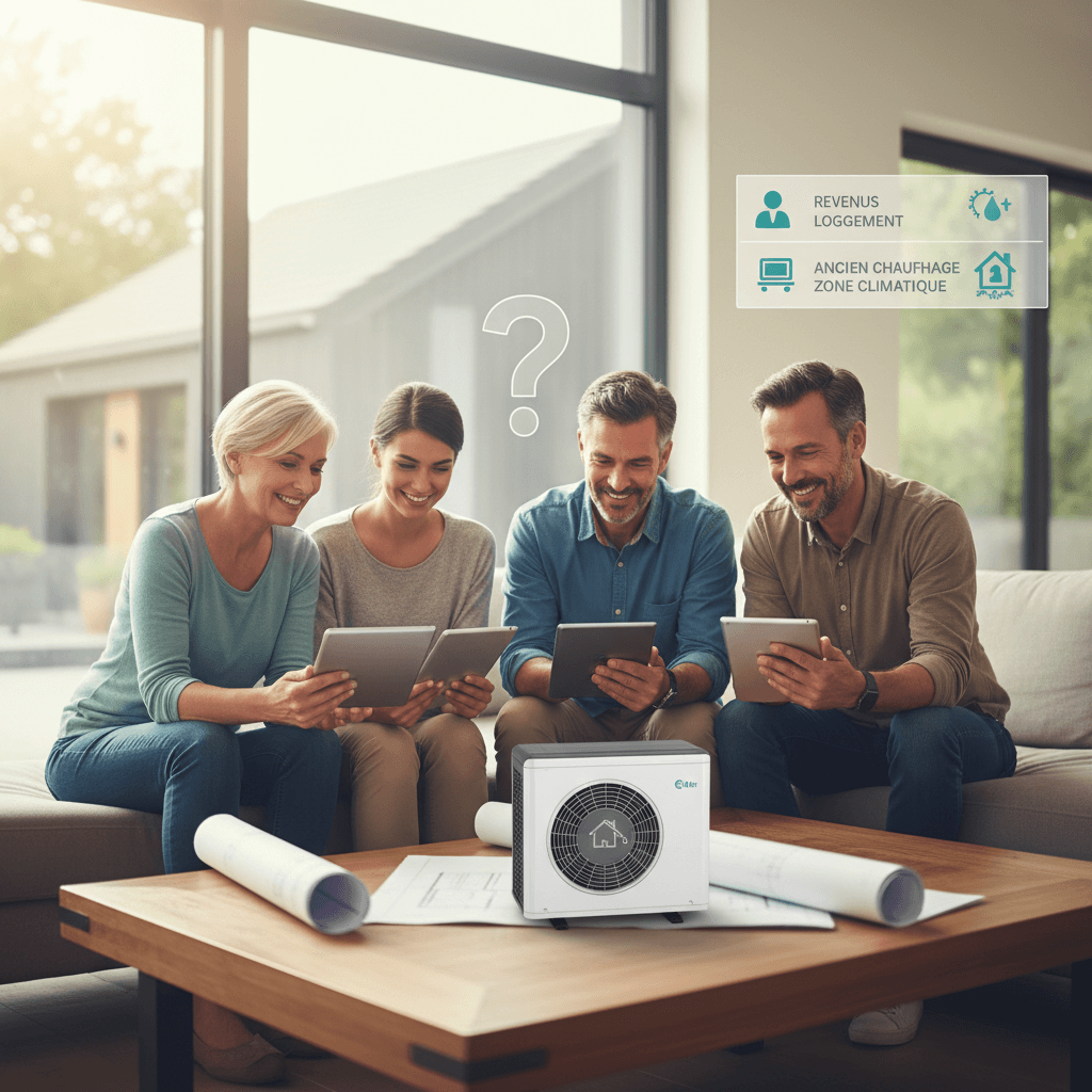 Pompe à chaleur à 1€ en 2025 : qui est vraiment éligible ? Le vrai profil gagnant