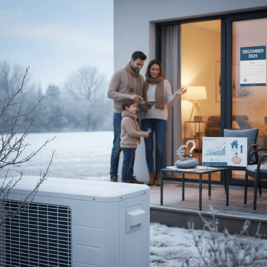 Pourquoi poser rapidement une pompe à chaleur avant les grands froids de décembre 2025