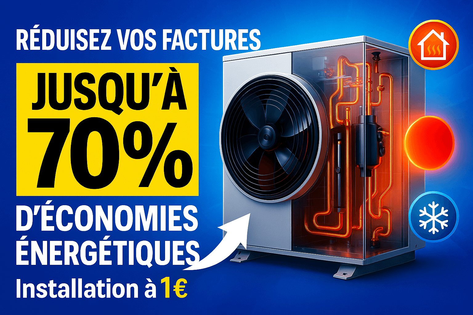 Économies sur les factures de chauffage grâce à la pompe à chaleur Eco Prime Chauffage